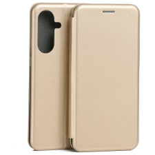 Beline Book Magnetic könyvtok Samsung Galaxy A56 - arany színű tok és táska