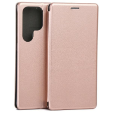 Beline Book Magnetic könyvtok Samsung Galaxy S25 Ultra - rózsaarany színű tok és táska