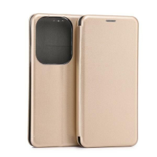 Beline Book Magnetic könyvtok Tecno Spark 20 Pro - arany színű tok és táska