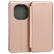 Beline Book Magnetic könyvtok Xiaomi Redmi Note 14 Pro Plus - rózsaarany színű tok és táska