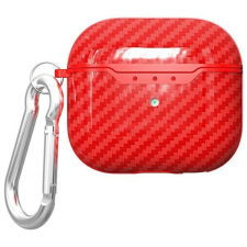 Beline Carbon Cover tok AirPods 4 - piros fülhallgató, fejhallgató tok
