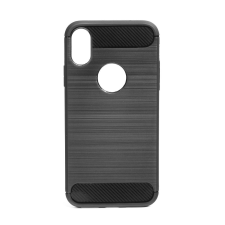 Beline Carbon Fiber iPhone X / XS (5,8&quot;) fekete szilikon tok tok és táska