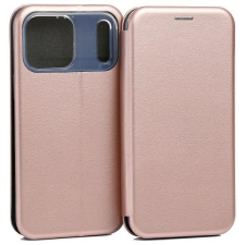 Beline Magnetic könyvtok iPhone 17 Pro Max - rózsaarany színű tok és táska