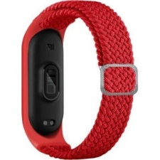 Beline Óraszíj Mi Band 7/6/5 Szövet Piros (5904422914189) okosóra kellék