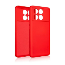 Beline Silicone tok Xiaomi Poco X6 Pro - piros tok és táska