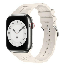Beline Silicone Ultra szíj Apple Watch 42/44/45/49mm - bézs okosóra kellék