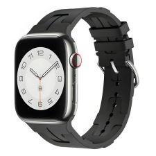 Beline Silicone Ultra szíj Apple Watch 42/44/45/49mm - fekete okosóra kellék