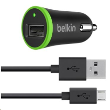 Belkin 2.4A / 12 Watt autós töltő USB port + 1.2m micro-USB kábel  (F8M887bt04-BLK) (F8M887bt04-BLK) mobiltelefon kellék
