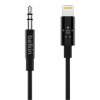  Belkin 3.5 mm Audio Cable With Lightning Connector 0,9m Black