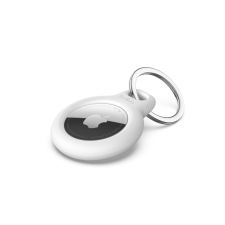 Belkin Apple AirTag tok kulcskarikával - Fehér mobiltelefon kellék