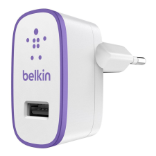Belkin asztali töltő 2.1A fehér-lila (F8J052vfPUR) mobiltelefon kellék