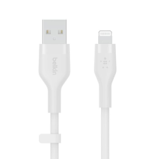 Belkin Belkin BoostCharge Flex USB-A Cable with Lightning Connector 2m White kábel és adapter