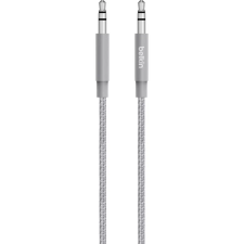 Belkin Belkin Mixit Metallic AUX Cable 1,2m Grey kábel és adapter