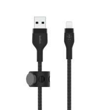 Belkin BOOST CHARGE PRO Flex USB-A - Lightning kábel 3m fekete (CAA010bt3MBK) kábel és adapter
