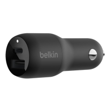 Belkin boostcharge dual car charger with pps 37w black ccb004btbk kábel és adapter