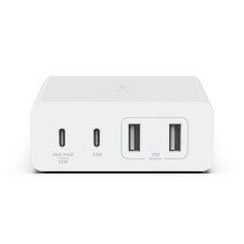 Belkin boostcharge pro 4-port gan charger 108w white wch010vfwh kábel és adapter