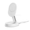 Belkin BOOSTCHARGE PRO asztali töltő (15W, gyorstöltő, wireless, Magsafe, dönthető, Qi2) FEHÉR (WIA008BTWH)