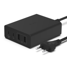 Belkin BoostCharge Pro GaN 4portsos (108W) töltő fekete (WCH010VFBK) (WCH010VFBK) mobiltelefon kellék
