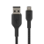 Belkin BoostCharge USB-A apa - MicroUSB-B apa 2.0 Adat és töltő kábel - Fekete (1m)