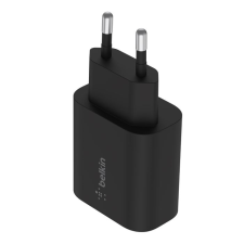 Belkin BoostCharge USB-C Power Delivery 3.0 hálózati töltő (25W) fekete (WCA004VFBK) (WCA004VFBK) mobiltelefon kellék