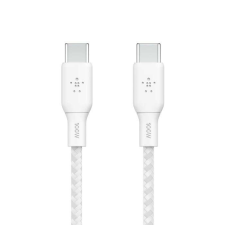 Belkin CAB014bt3MWH USB kábel USB 2.0 3 M USB C Fehér kábel és adapter