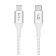 Belkin CAB015bt2MWH USB kábel USB 2.0 2 M USB C Fehér kábel és adapter