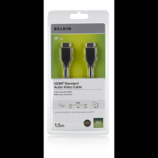 Belkin F3Y017BT1.5MBLK HDMI Digitális Videó kábel 1,5m - Fekete (F3Y017BT1.5MBLK) kábel és adapter