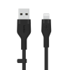 Belkin Flex Lightning apa - USB-A apa 2.0 Adat és töltőkábel (1m) (CAA008BT1MBK)