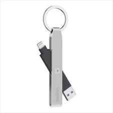 Belkin MIXIT Lightning-USB adat/töltőkábel-kulcstartó ezüst (F8J172btSLV) kábel és adapter