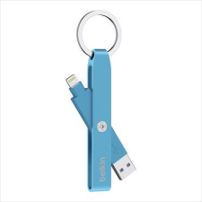 Belkin MIXIT Lightning-USB adat/töltőkábel-kulcstartó kék (F8J172btBLU) kábel és adapter