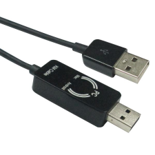 Belkin Roline USB 2.0 KM Link kábel PC/Android 1.5 m  (11.02.9180-10) (11.02.9180-10) kábel és adapter