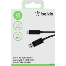 Belkin USB A --> USB C kábel fekete /F2CU029BT1M-BLK/ kábel és adapter