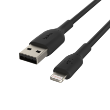 Belkin USB apa - Lightning apa Adat- és töltőkábel 3m - Fekete (CAA001BT3MBK) kábel és adapter