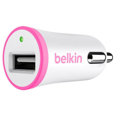 Belkin USB autós töltő rózsaszín-fehér (F8J014btPNK) mobiltelefon kellék