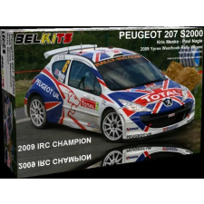  Belkits PEUGEOT 207 S2000 Meeke Ypres WR 2009 1:24 (BEL001) makett