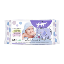  Bella Baby Happy  nedves törlőkendő E vitamin & Alantoin higiéniai papíráru