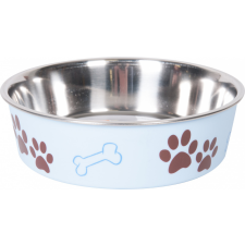  Bella Fém Tál Mancsos Kék több méretben kutyatál