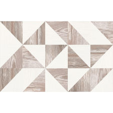 BELLA Triangle rektifikált matt famintázatú dekor csempe 25 cm x 40 cm csempe