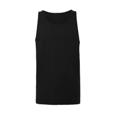 BELLA Uniszex ujjatlan póló Bella Unisex Jersey Tank - S, Fekete atléta, trikó