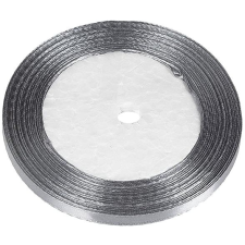 Bellatex 042 szaténszalag, 6 mm / 22,5 m, szürke szalag, masni