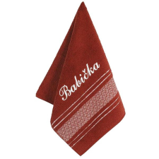 Bellatex 123/051 Frottír törölköző, 50×100 cm, mozaik, Babicka hímzés lakástextília