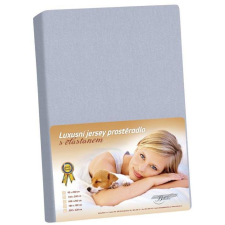 Bellatex 342 KL1 Jersey lepedő elasztánnal, 90×200 cm, világosszürke (8209) lakástextília