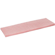 Bellatex 34/609 sima, cipzáras 40 × 120 kocka, piros lakástextília