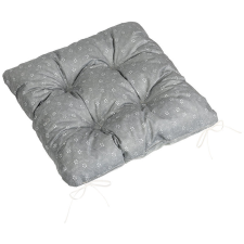 Bellatex 41/227 Adéla ülőpárna, steppelt, 40×40 cm, futóvirág, szürke lakástextília