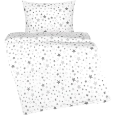 Bellatex Agata 90/902, csillagok fehér alapon, 90×135, 45×60 lakástextília