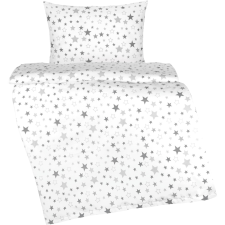 Bellatex Agata 90/902, csillagok fehér alapon, 90×135, 45×60 (10823) lakástextília