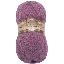 Bellatex Angora Gold Simli 100g - 28 lila rövidáru