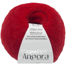 Bellatex Angora Merino Papatya 100g - 3080 piros rövidáru