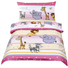 Bellatex Beata - 100 × 135, 45 × 60 cm - szafari, rózsaszín lakástextília