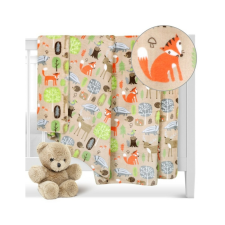 Bellatex Ella állatok az erdőben gyermek takaró,100 x 150 cm lakástextília